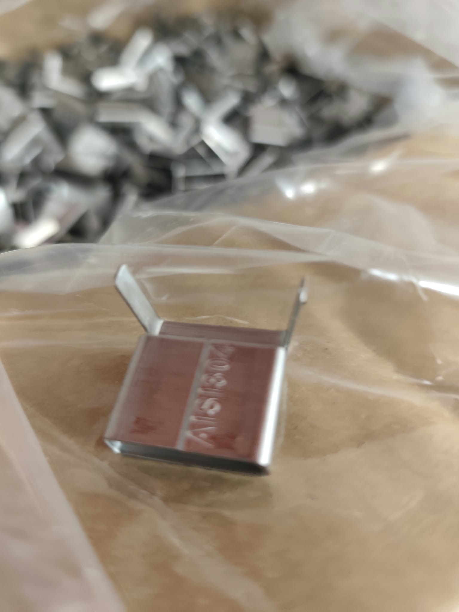Klips - stal nierdzewna, Ø 38 mm - 4 mm, 1000 sztuk