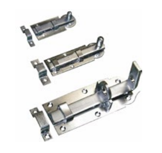 Zasuwa 80 mm, z pętlą, galwanicznie niebiesko ocynkowana