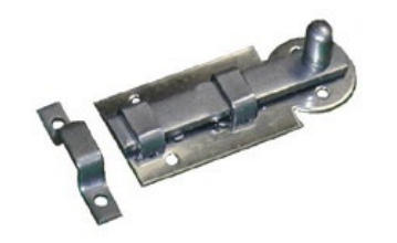 Zasuwa ze stali nierdzewnej 4301, z pętlą