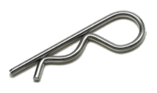 Spinka, stal cynkowana 2.0 x 50 mm prosta, 100 sztuk