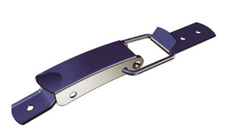 Talix Zamek kapturowy 2/55/60, stal nierdzewna V2A, średnica otworu 3,3 mm, 100 sztuk