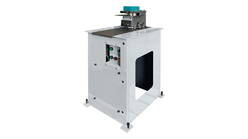 90° Flanging machine for Pittsburgh, steel 1.2mm and Snaplock punches (1mm)
