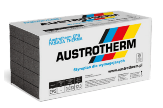 Styropian grafitowy Austrotherm EPS FASSADA THERMA