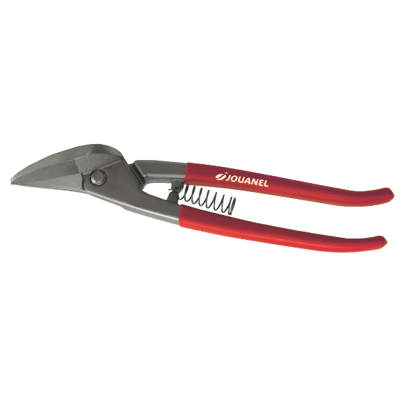 Nożyce do blachy z sprężyną, prawe, 280 mm, CBID