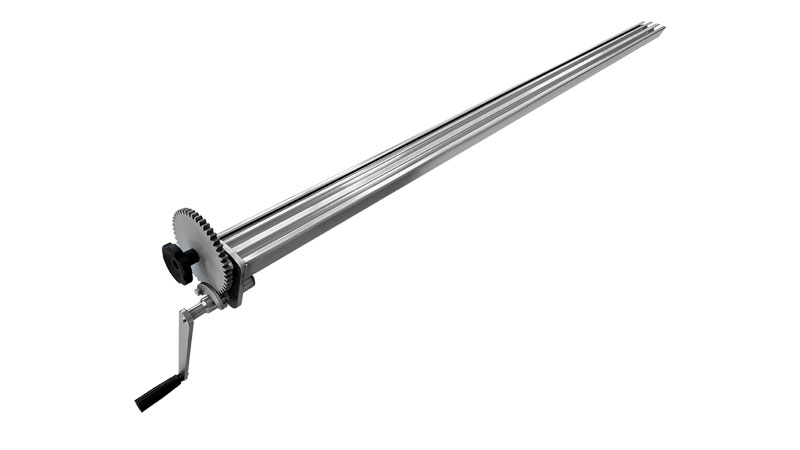 Przetłaczarka do blachy 3 m, śr. 16/18 mm, ABAL3080V